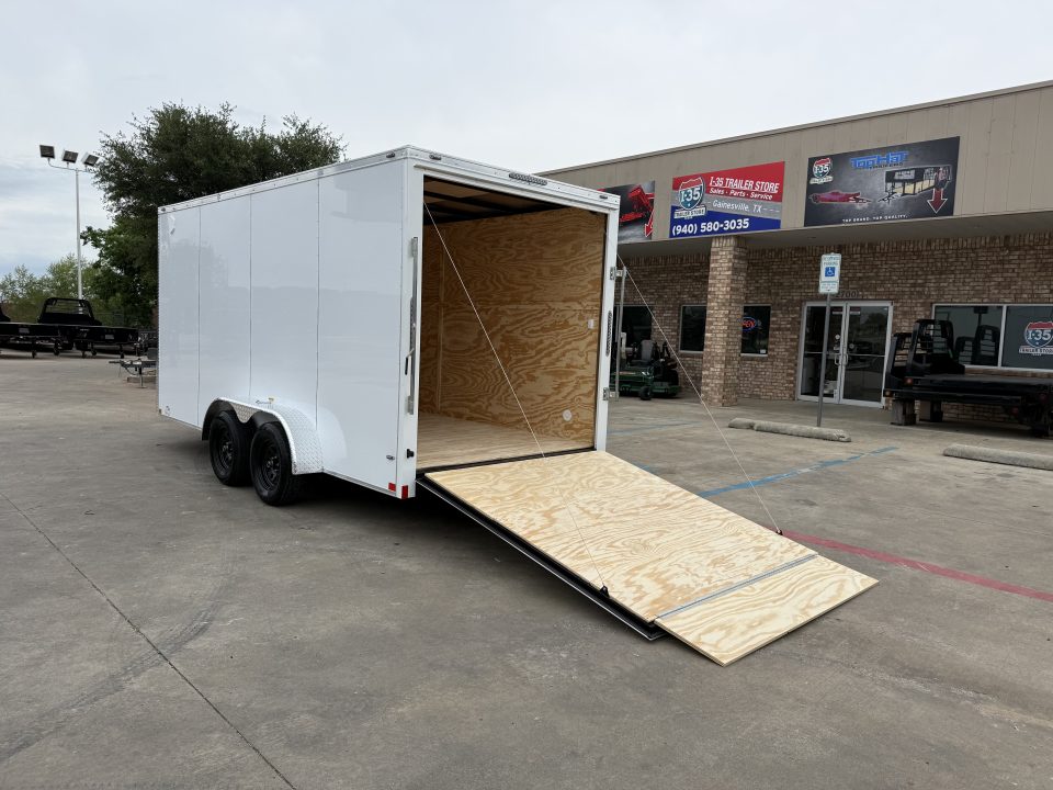 New 2026 Stallion Manufacturing LLC SM7x16 Cargo / Enclosed Trailer