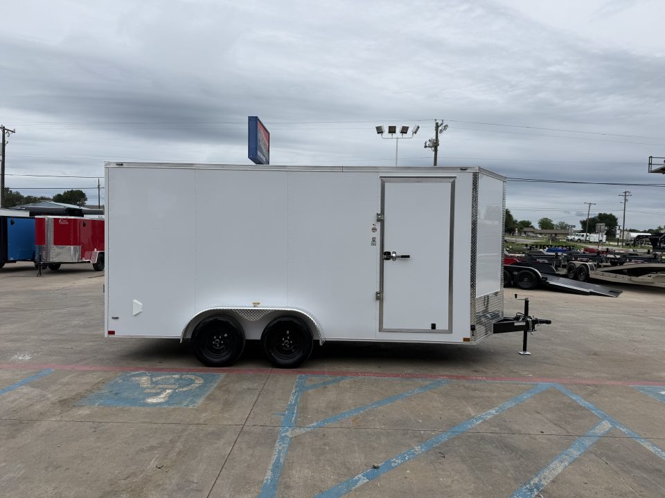 New 2026 Stallion Manufacturing LLC SM7x16 Cargo / Enclosed Trailer
