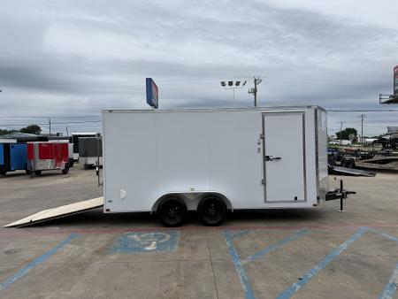 New 2026 Stallion Manufacturing LLC SM7x16 Cargo / Enclosed Trailer