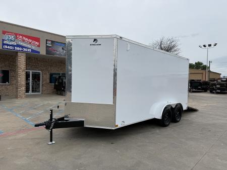 New 2026 Stallion Manufacturing LLC SM7x16 Cargo / Enclosed Trailer