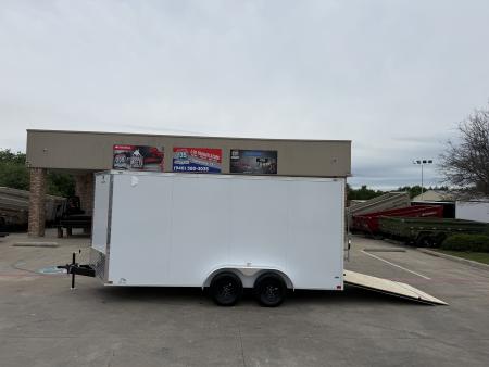 New 2026 Stallion Manufacturing LLC SM7x16 Cargo / Enclosed Trailer