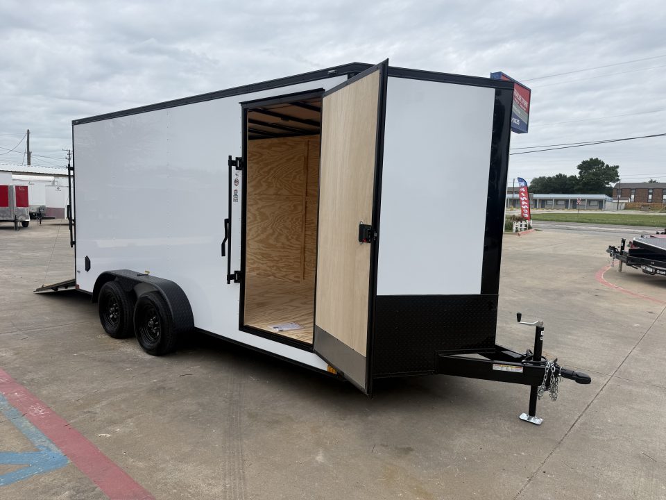 New 2026 Stallion Manufacturing LLC SM7x16 Cargo / Enclosed Trailer