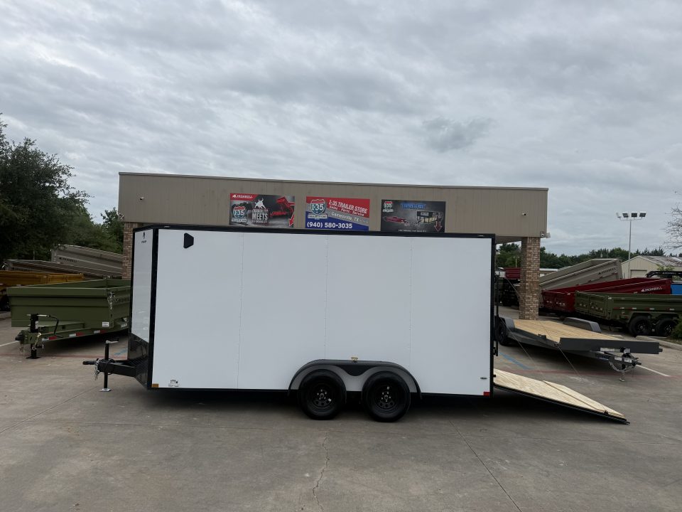 New 2026 Stallion Manufacturing LLC SM7x16 Cargo / Enclosed Trailer