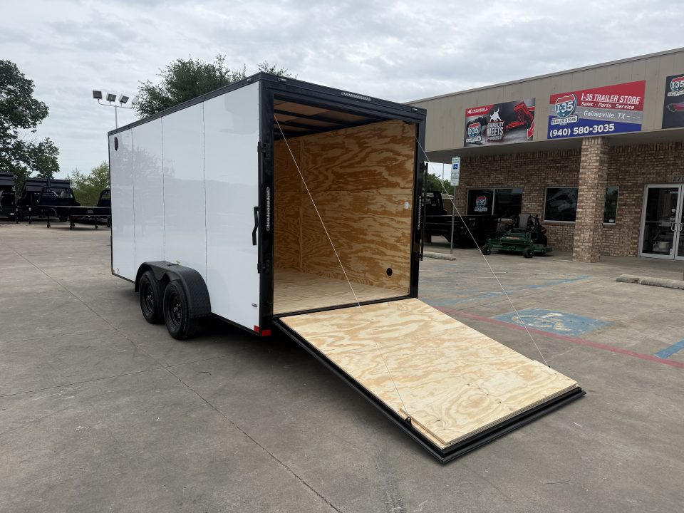 New 2026 Stallion Manufacturing LLC SM7x16 Cargo / Enclosed Trailer