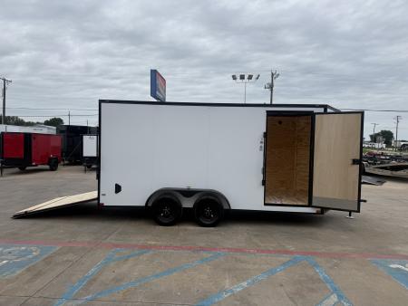 New 2026 Stallion Manufacturing LLC SM7x16 Cargo / Enclosed Trailer