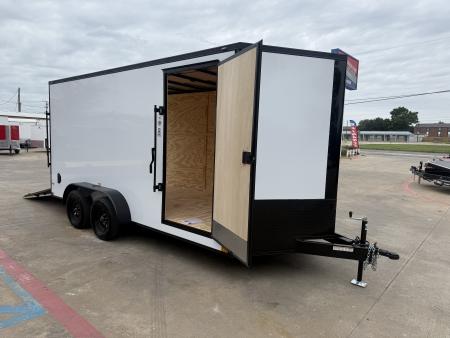 New 2026 Stallion Manufacturing LLC SM7x16 Cargo / Enclosed Trailer