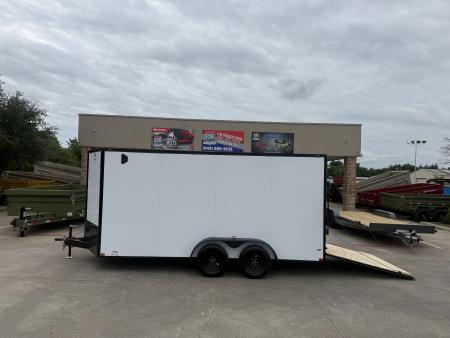 New 2026 Stallion Manufacturing LLC SM7x16 Cargo / Enclosed Trailer