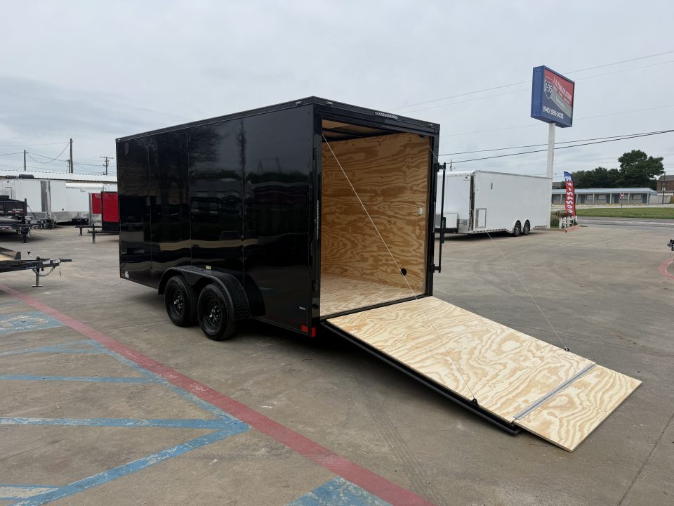 New 2026 Stallion Manufacturing LLC SM7x16 Cargo / Enclosed Trailer