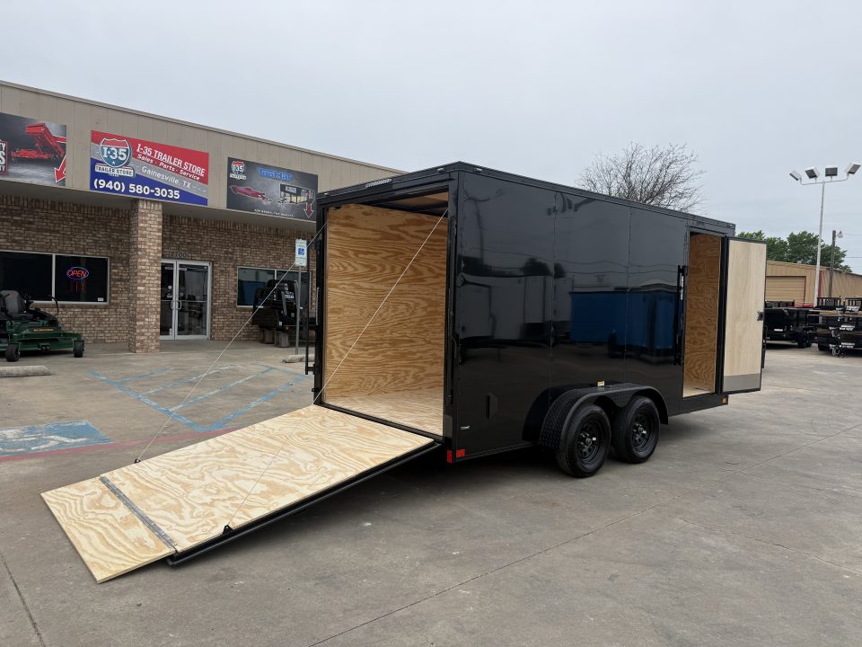 New 2026 Stallion Manufacturing LLC SM7x16 Cargo / Enclosed Trailer