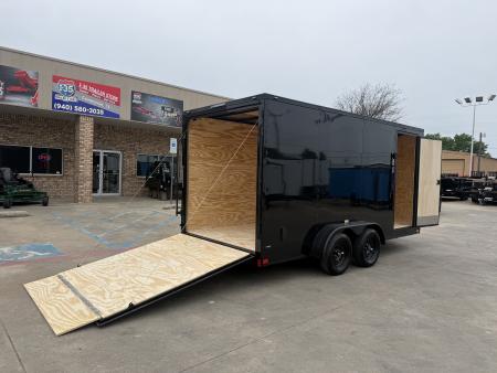 New 2026 Stallion Manufacturing LLC SM7x16 Cargo / Enclosed Trailer