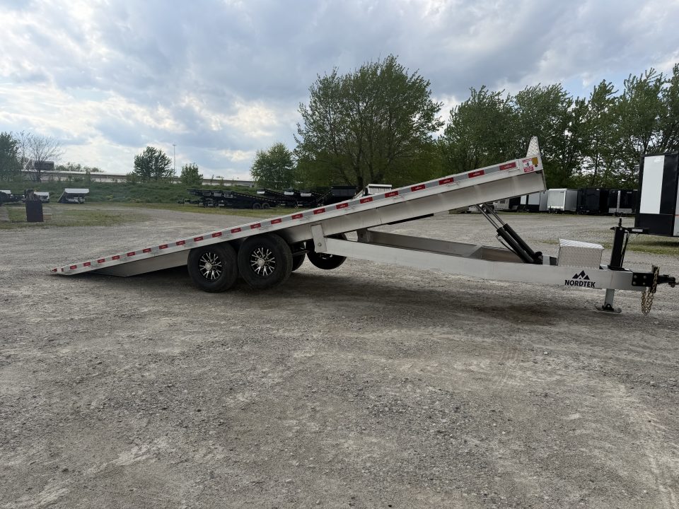 New 2026 Nordtek 102X24 Deck over Tilt Trailer