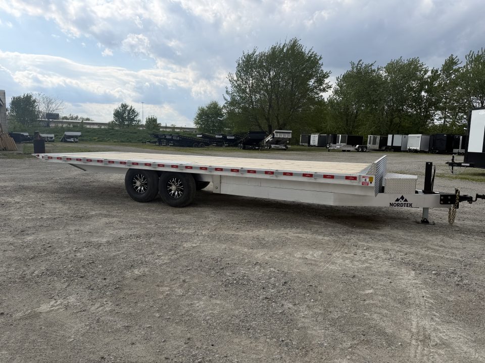 New 2026 Nordtek 102X24 Deck over Tilt Trailer