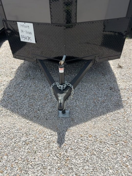 New 2026 Impact Trailers 6 x 14 Quake Flat Top V-Nose 3K