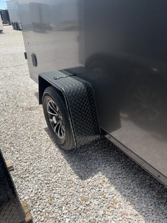 New 2026 Impact Trailers 6 x 14 Quake Flat Top V-Nose 3K