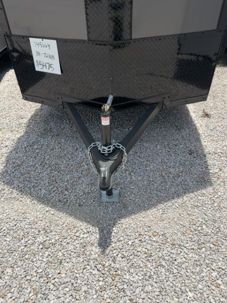 New 2026 Impact Trailers 6 x 14 Quake Flat Top V-Nose 3K