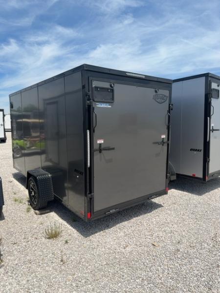 New 2026 Impact Trailers 6 x 14 Quake Flat Top V-Nose 3K