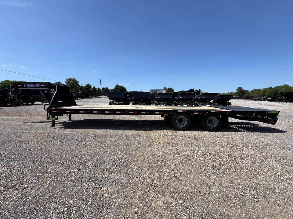 Used 2023 Load Trail 102"x30' 22k Gooseneck Flatbed Trailer