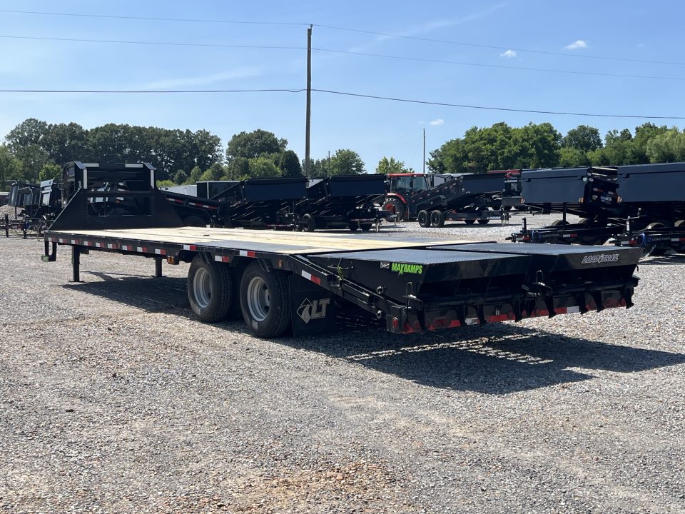 Used 2023 Load Trail 102"x30' 22k Gooseneck Flatbed Trailer