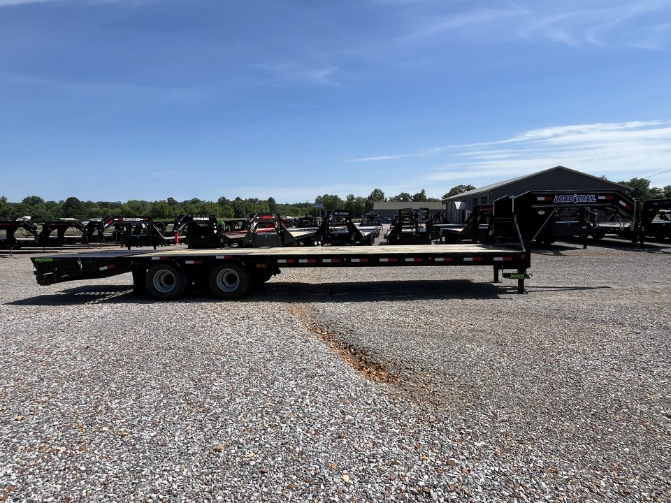 Used 2023 Load Trail 102"x30' 22k Gooseneck Flatbed Trailer