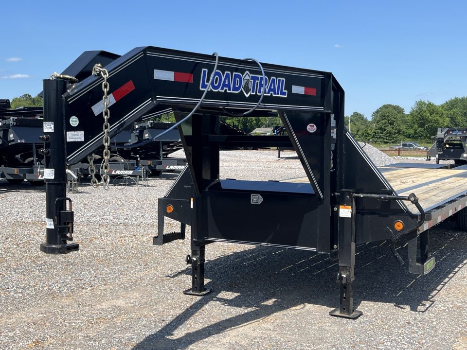 Used 2023 Load Trail 102"x30' 22k Gooseneck Flatbed Trailer