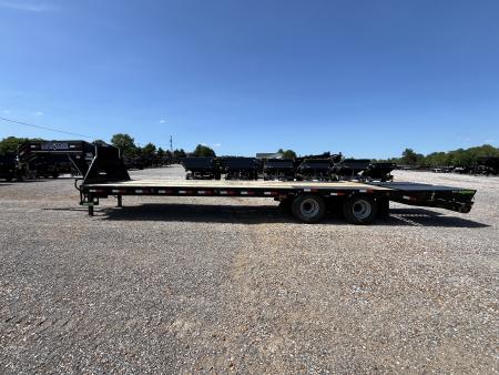 Used 2023 Load Trail 102"x30' 22k Gooseneck Flatbed Trailer
