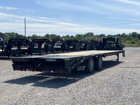 Used 2023 Load Trail 102"x30' 22k Gooseneck Flatbed Trailer