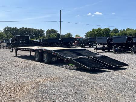 Used 2023 Load Trail 102"x30' 22k Gooseneck Flatbed Trailer