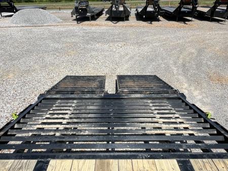Used 2023 Load Trail 102"x30' 22k Gooseneck Flatbed Trailer