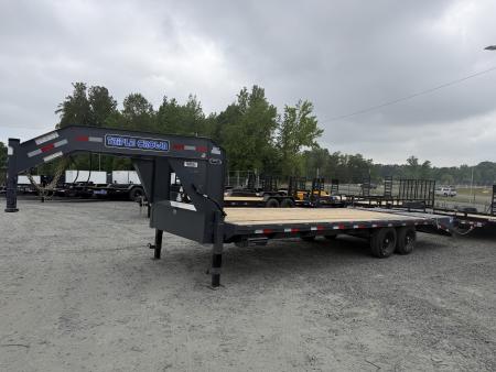 New 2026 Triple Crown Trailers gooseneck Equipment Trailer-25'