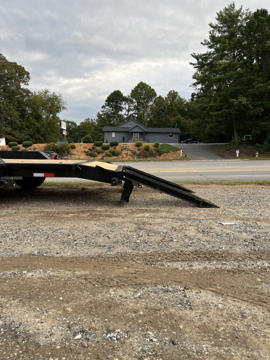 New 2026 GPS Trailers / EH Series / 82" Wide x 20' Long / 8 ton Capacity / 5' Ramps / PT Wood Floor / True 8 K Axles not Hybrid Axles / 215/75R17.5" Tire and Wheels / Toolbox