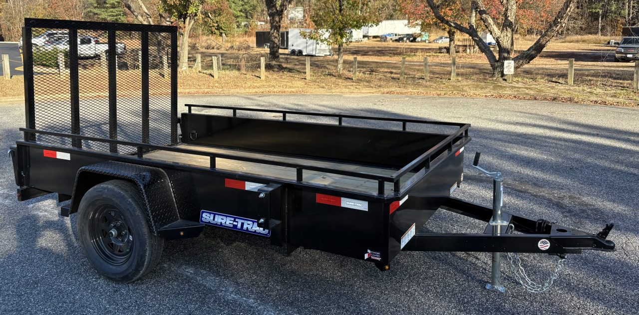 New 2026 Sure-Trac 6x10 Steel Side Utility Trailer