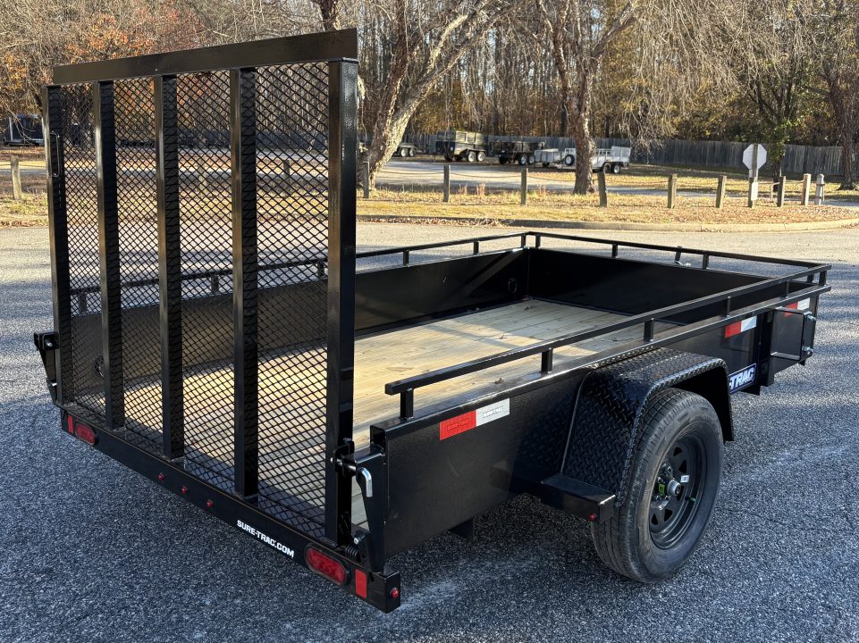 New 2026 Sure-Trac 6x10 Steel Side Utility Trailer