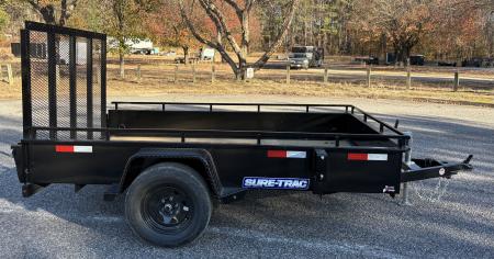 New 2026 Sure-Trac 6x10 Steel Side Utility Trailer