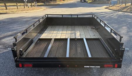 New 2026 Sure-Trac 6x10 Steel Side Utility Trailer
