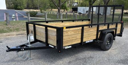 New 2026 Sure-Trac 6X12 3 Board Utility Trailer