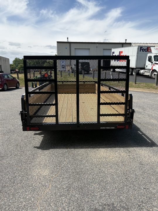 New 2026 Sure-Trac 7x14 7k 3 Board Utility Trailer