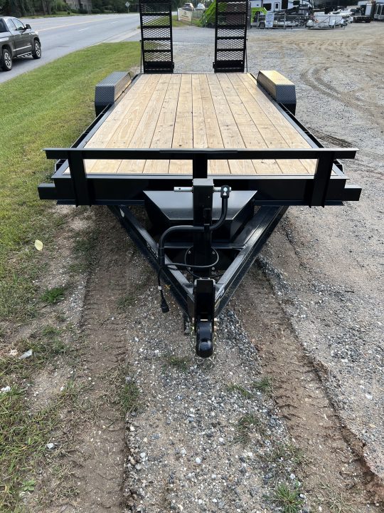 New 2026 GPS Trailers / EH Series / 82" Wide x 20' Long / 8 ton Capacity / 5' Ramps / PT Wood Floor / True 8 K Axles not Hybrid Axles / 215/75R17.5" Tire and Wheels / Toolbox