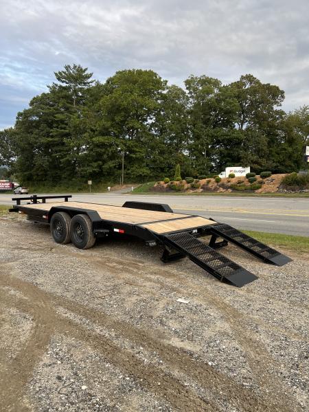 New 2026 GPS Trailers / EH Series / 82" Wide x 20' Long / 8 ton Capacity / 5' Ramps / PT Wood Floor / True 8 K Axles not Hybrid Axles / 215/75R17.5" Tire and Wheels / Toolbox