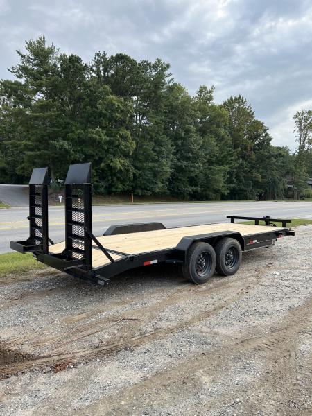 New 2026 GPS Trailers / EH Series / 82" Wide x 20' Long / 8 ton Capacity / 5' Ramps / PT Wood Floor / True 8 K Axles not Hybrid Axles / 215/75R17.5" Tire and Wheels / Toolbox