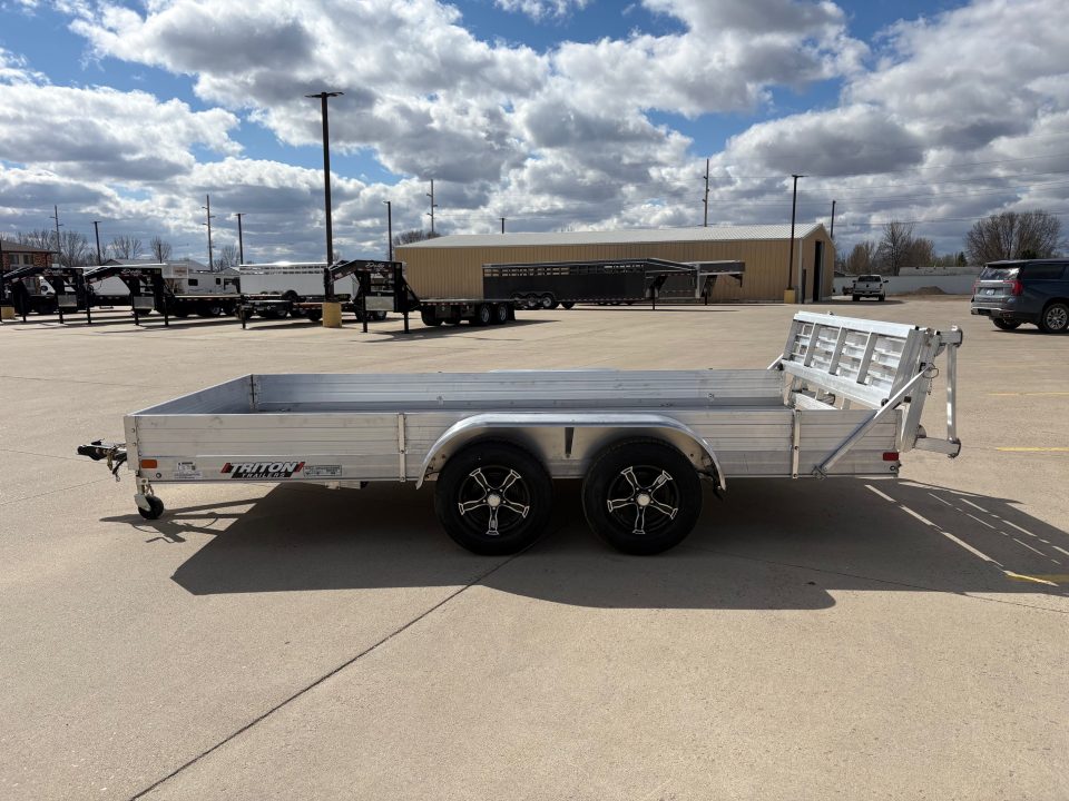 New 2026 Triton Trailers 1481-TA Utility Trailer
