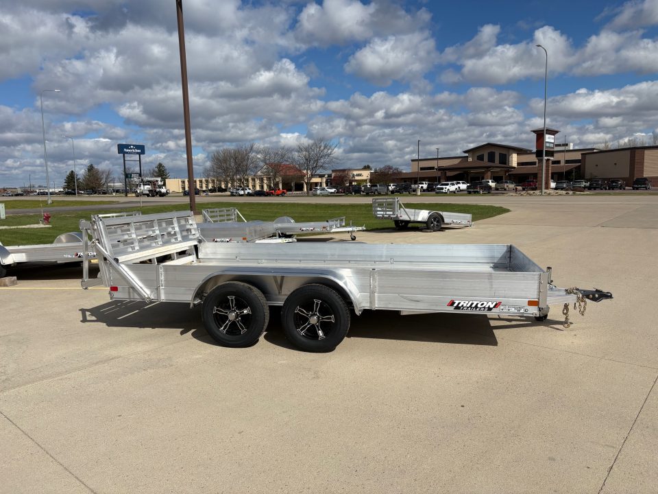 New 2026 Triton Trailers 1481-TA Utility Trailer