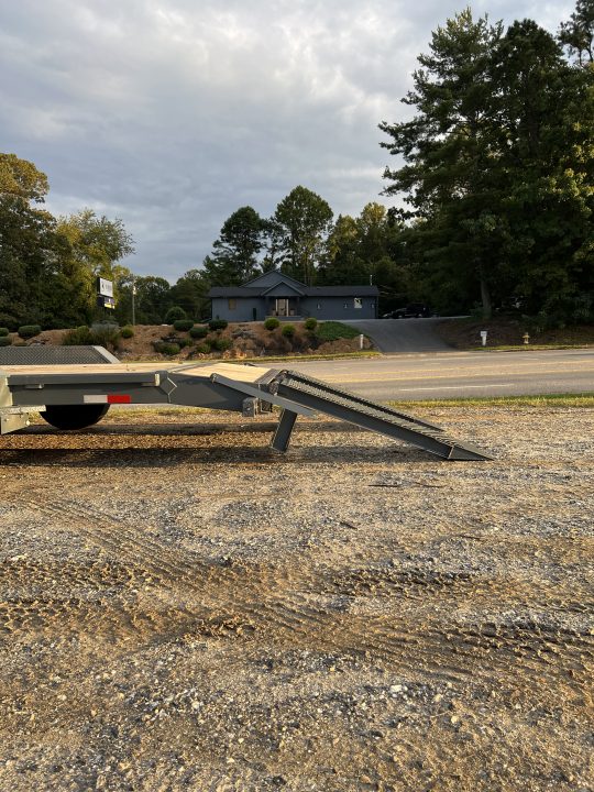 New 2026 GPS Trailers / EH Series / 82" Wide x 20' Long / 8 ton Capacity / 5' Ramps / PT Wood Floor / True 8 K Axles not Hybrid Axles / 215/75R17.5" Tire and Wheels / Toolbox
