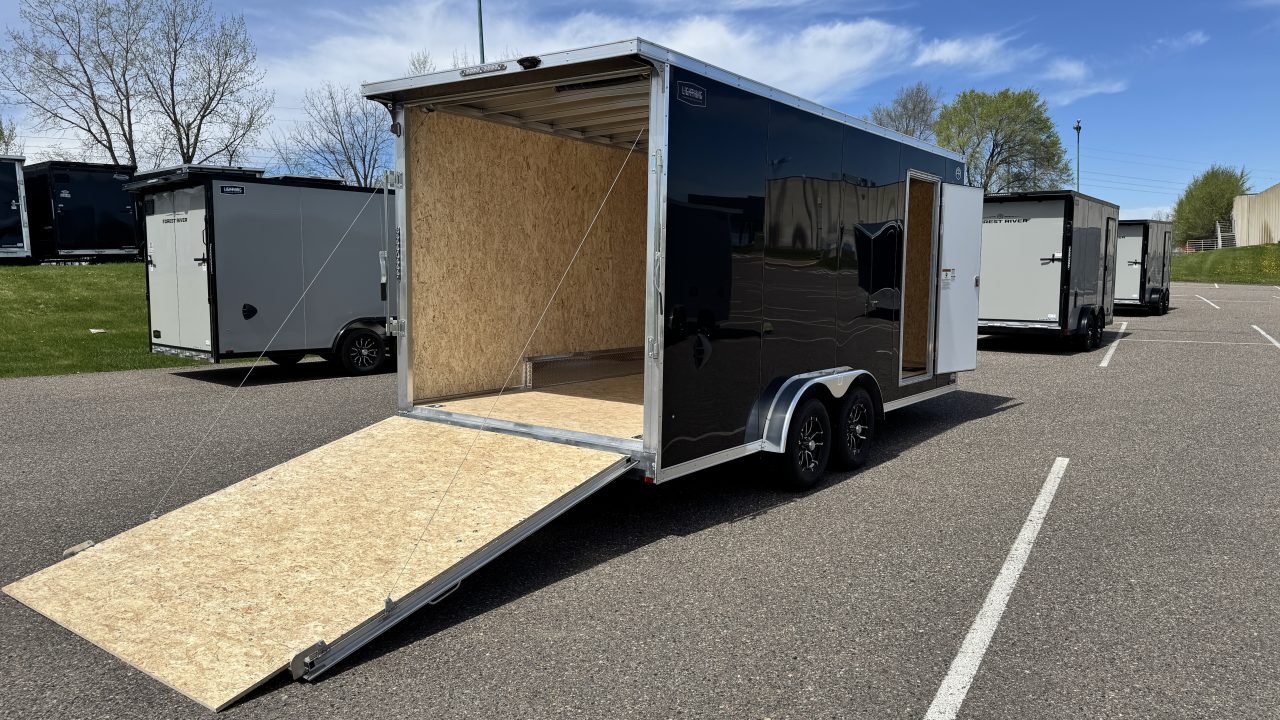 8×18 Enclosed Cargo Trailer photo 2
