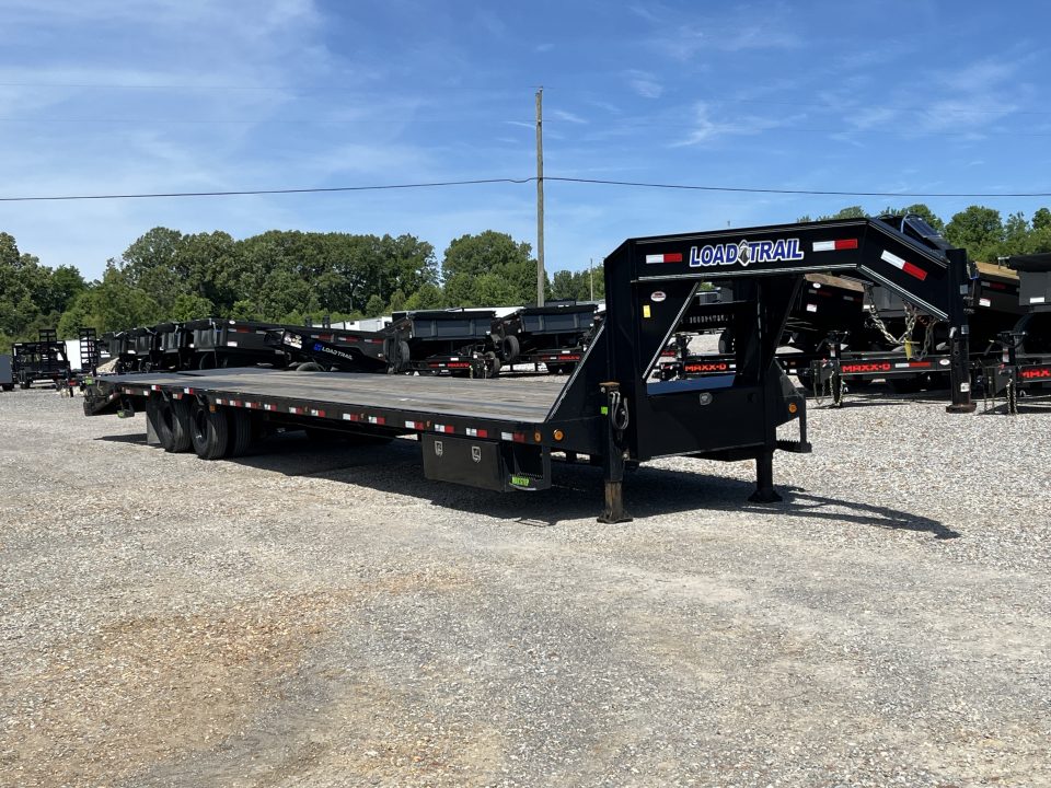 Used 2023 Load Trail 102"x40' 25k Gooseneck Flatbed Trailer