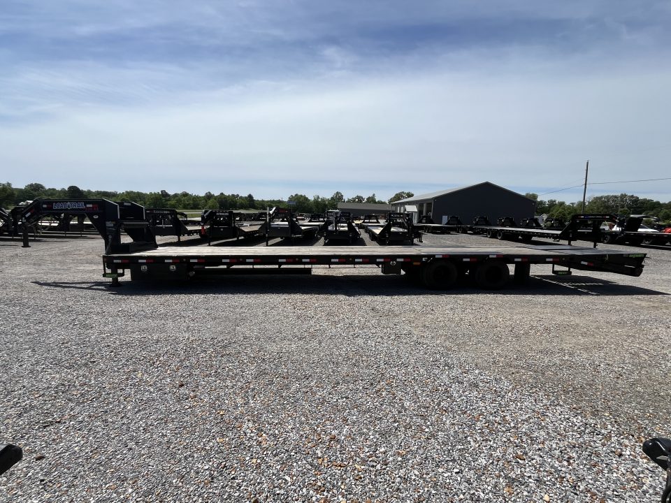Used 2023 Load Trail 102"x40' 25k Gooseneck Flatbed Trailer