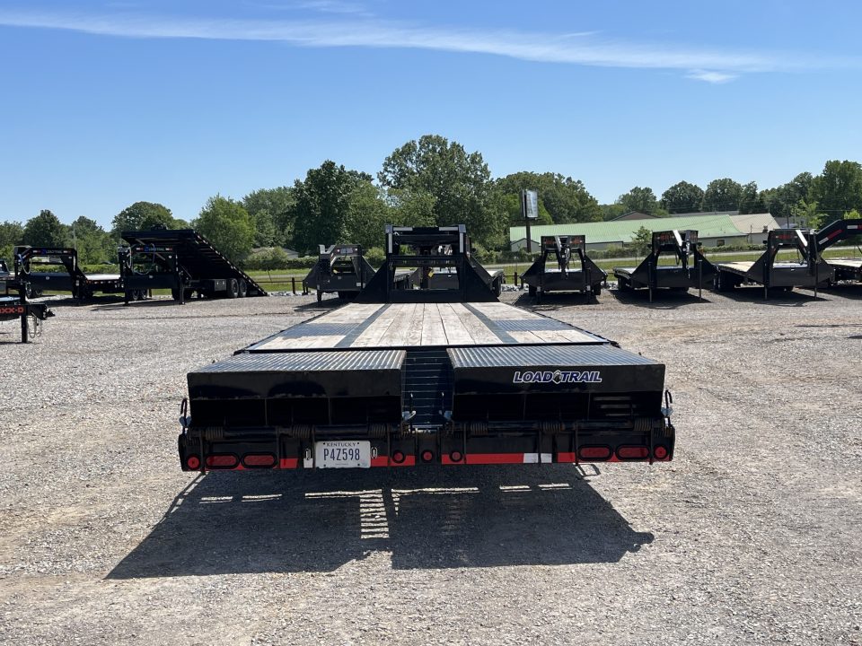 Used 2023 Load Trail 102"x40' 25k Gooseneck Flatbed Trailer