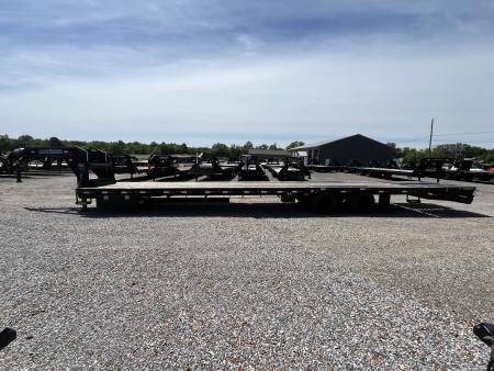 Used 2023 Load Trail 102"x40' 25k Gooseneck Flatbed Trailer