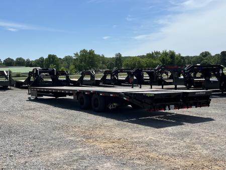 Used 2023 Load Trail 102"x40' 25k Gooseneck Flatbed Trailer