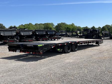 Used 2023 Load Trail 102"x40' 25k Gooseneck Flatbed Trailer