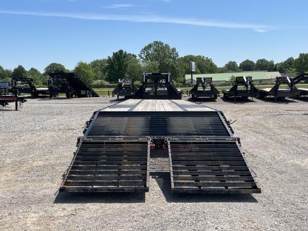 Used 2023 Load Trail 102"x40' 25k Gooseneck Flatbed Trailer